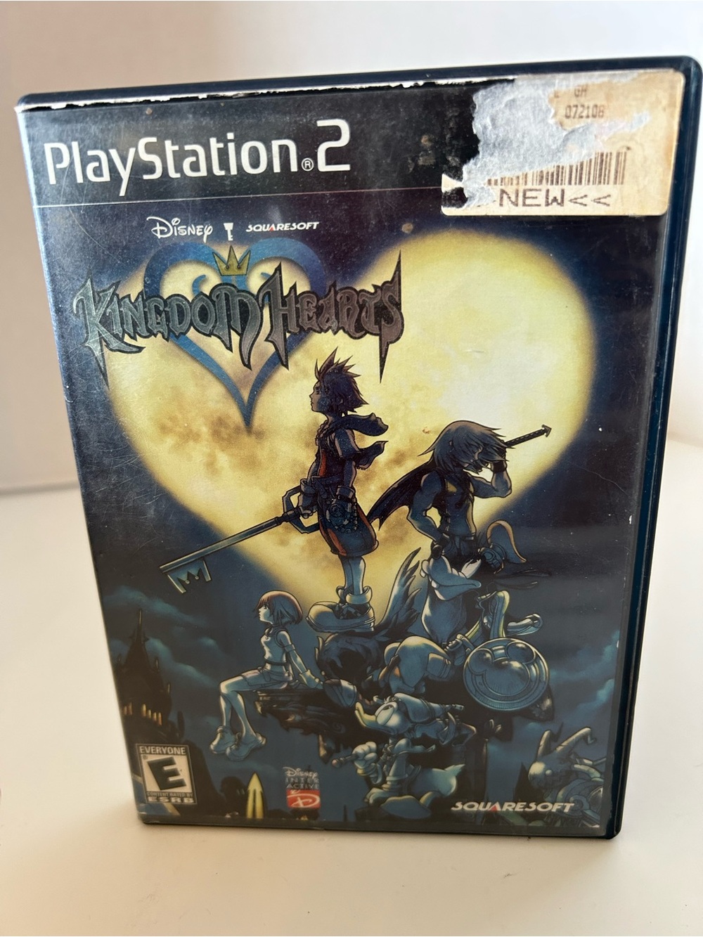 Sony PS2 Kingdom Hearts - Black Game Case
